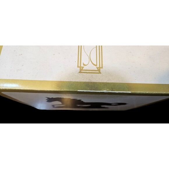 Vintage Meico Paul Sebastian Fine Porcelain Stallion Horse Statue. With Box! - Picture 3 of 7